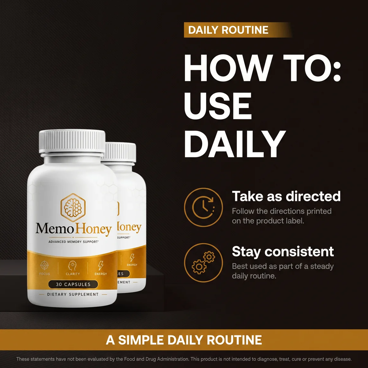 The MemoHoney listing scene: how to use, the daily routine